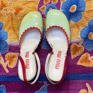 Vintage Mui Mui heels Size 40.5